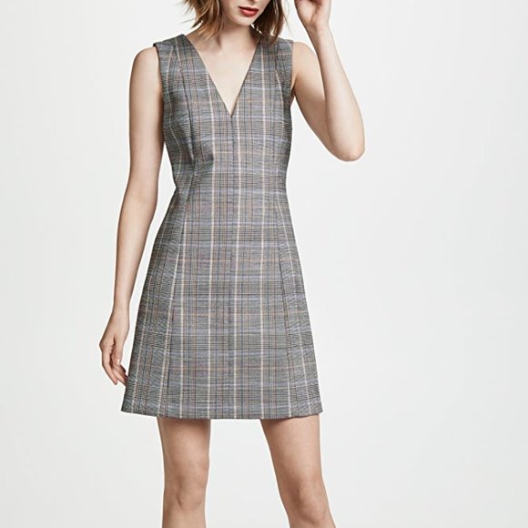 theory easy v shift dress